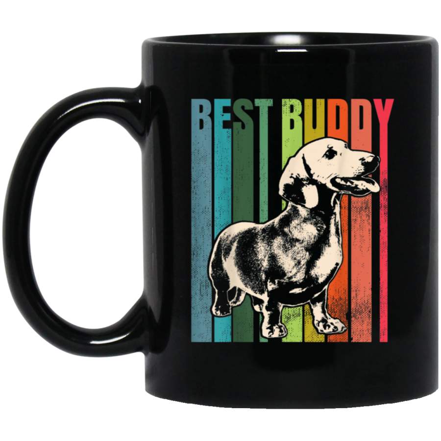 Wiener Vintage Dachshund Best Buddy Mug