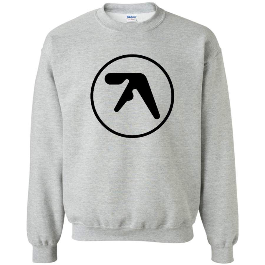 AGR Aphex Twin Logo Crewneck Pullover Sweatshirt