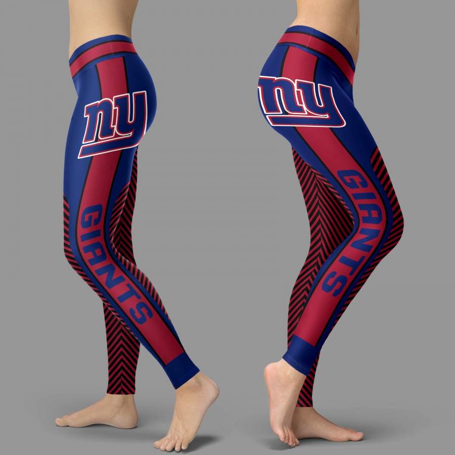 Fashion Gorgeous Fitting Fabulous New York Giants Leggings