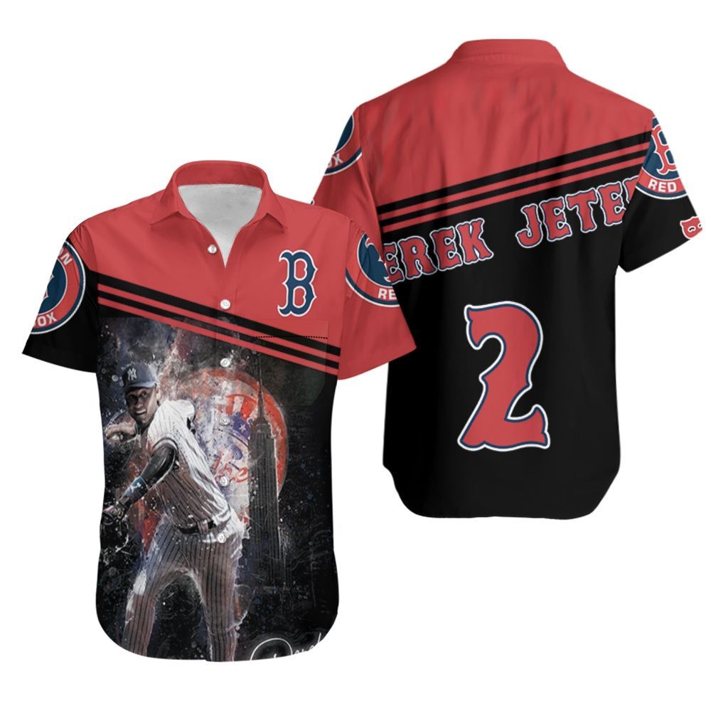 Derek Jeter Boston Red Sox Hawaii Shirt Ha27405