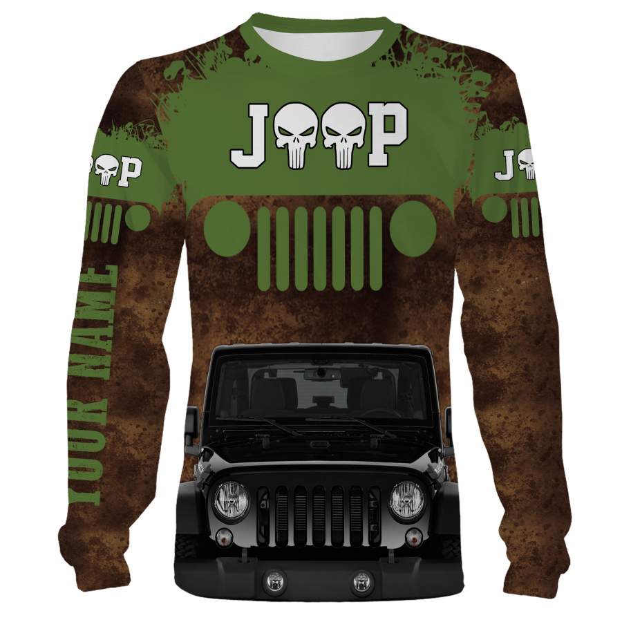 Beautiful Jeep wrangler 3D Full printing shirts – personalized gift ideas for men and women – NQS1160