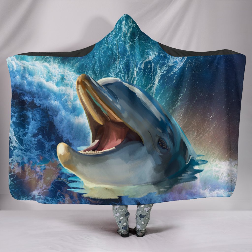 Dolphin Cozy Fleece Blanket