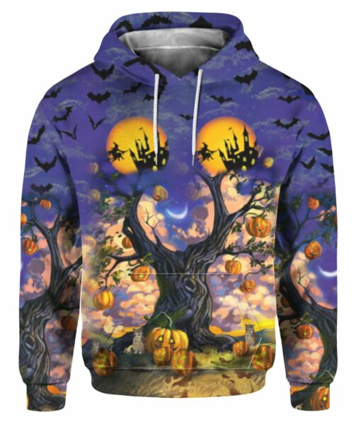 Halloween Tropical 3D All Over Printed Shirts For Men And Women, Gift For Halloween Day, Happy Halloween