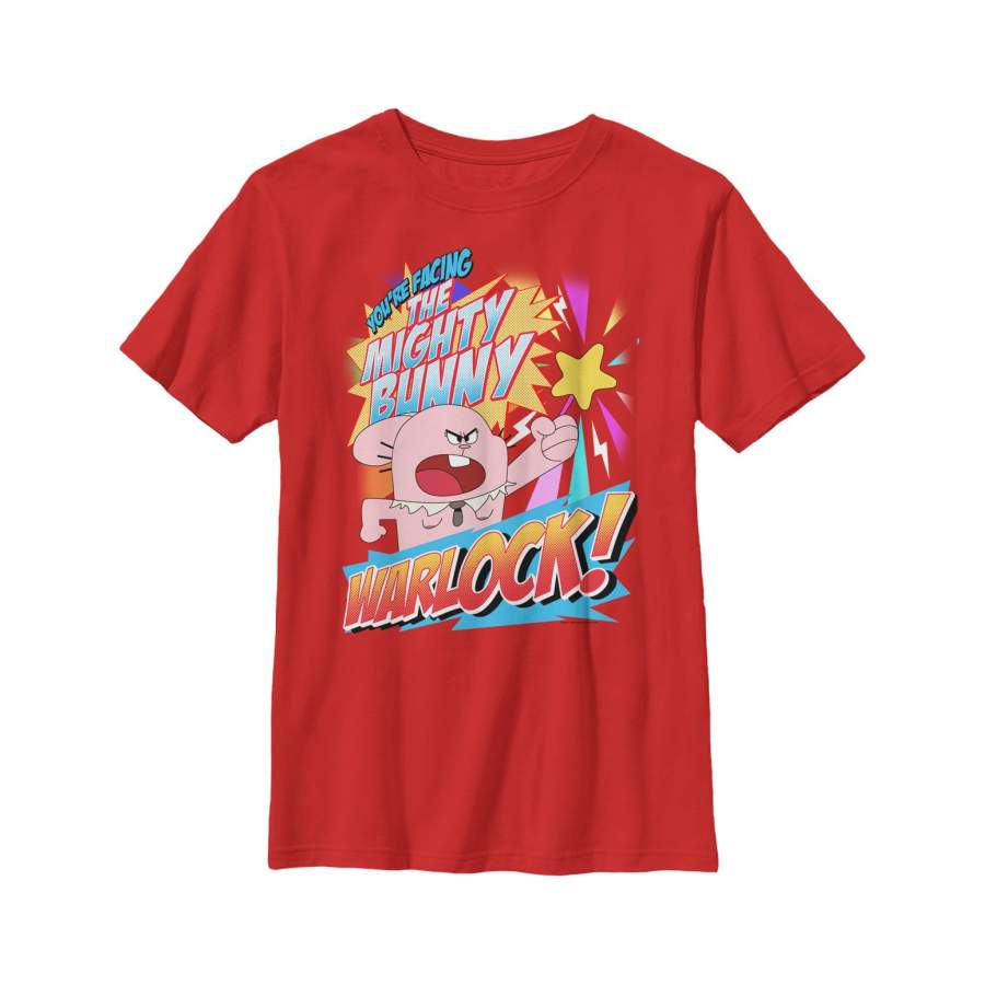 The Amazing World of Gumball Boy’s Richard’s Mighty Bunny Warlock  T Shirt