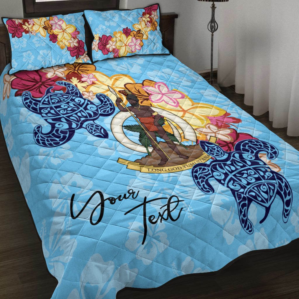 Vanuatu Custom Personalised Quilt Bed Set – Tropical Style – BN01