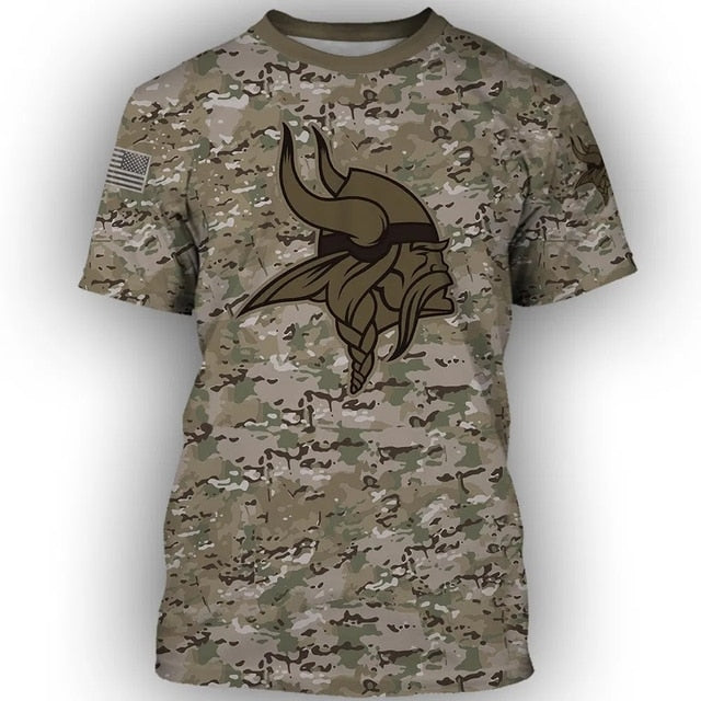 Minnesota Vikings Military T-Shirt