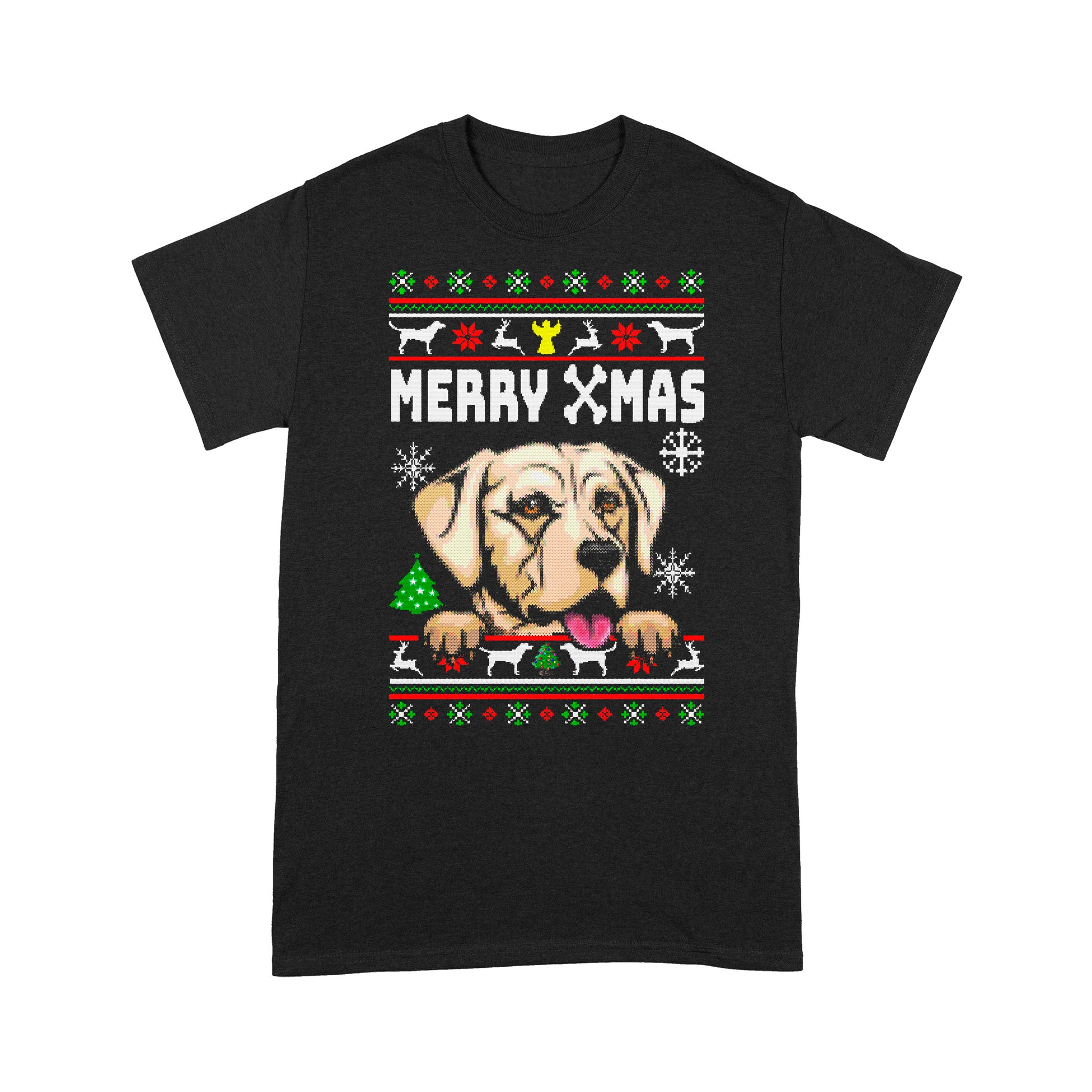 Beagle Merry Xmas Ugly Christmas T-Shirt