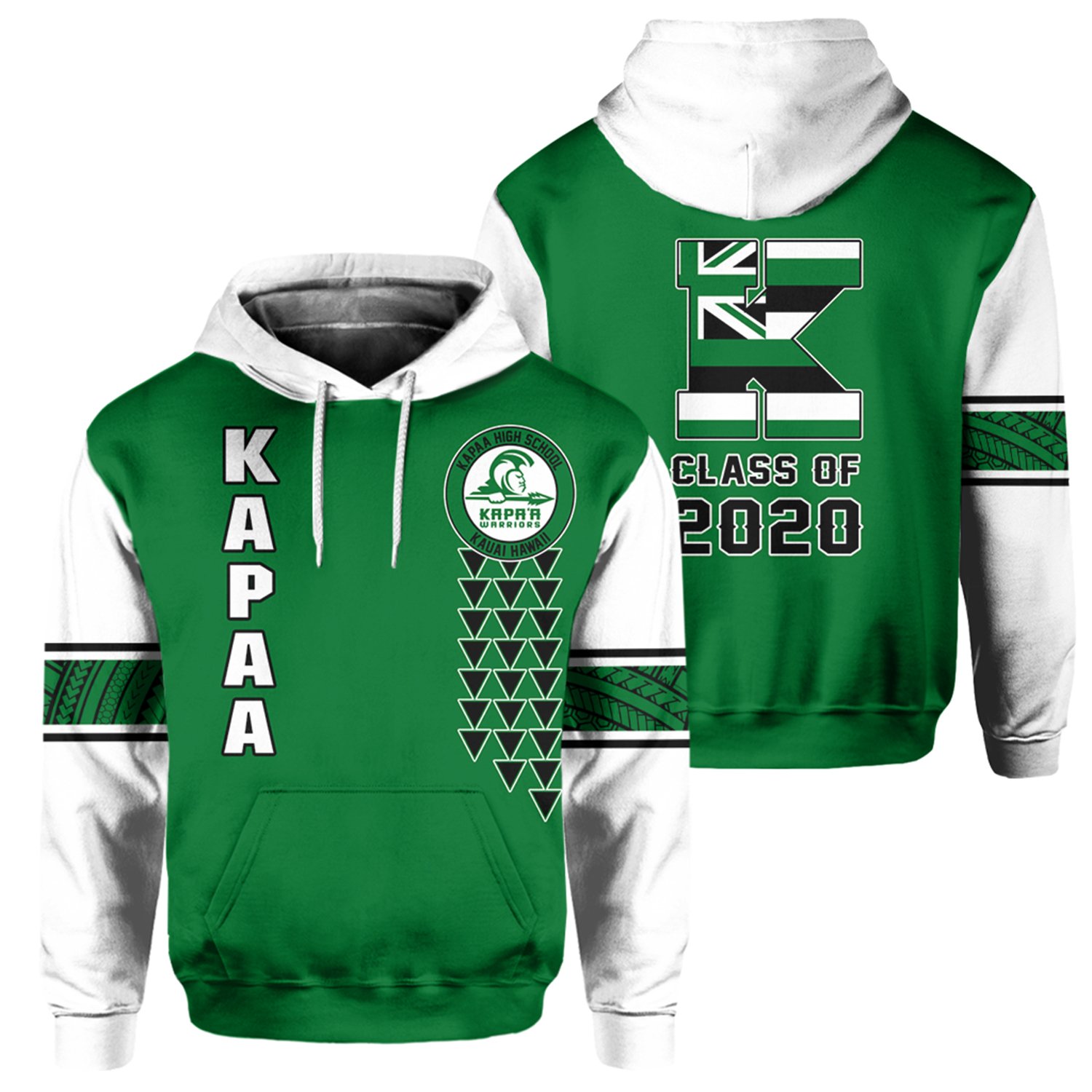 (Personalized) Alohawaii – Kapaa High Custom Your Class Pullover Hoodie AH J0