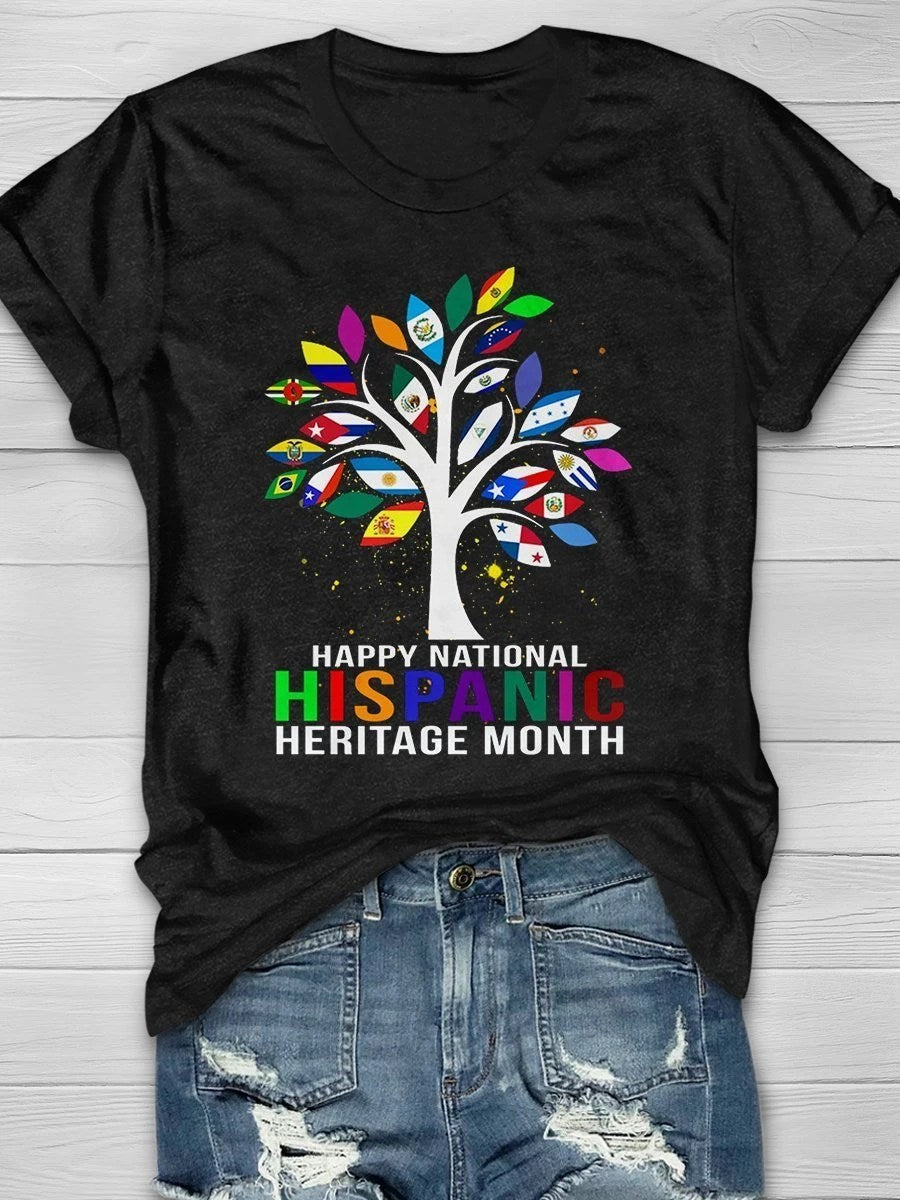 Waybackapparel Hispanic Heritage Month 3D T-Shirt