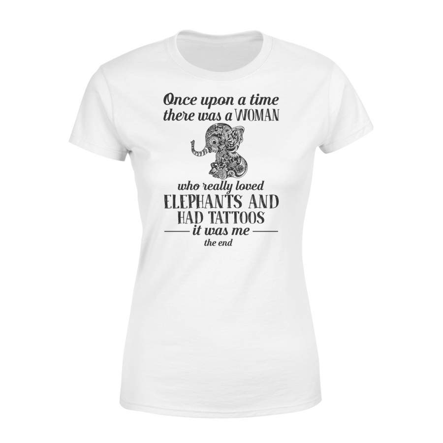 Elephant- Once Upon A Time – Standard Women’s T-shirt