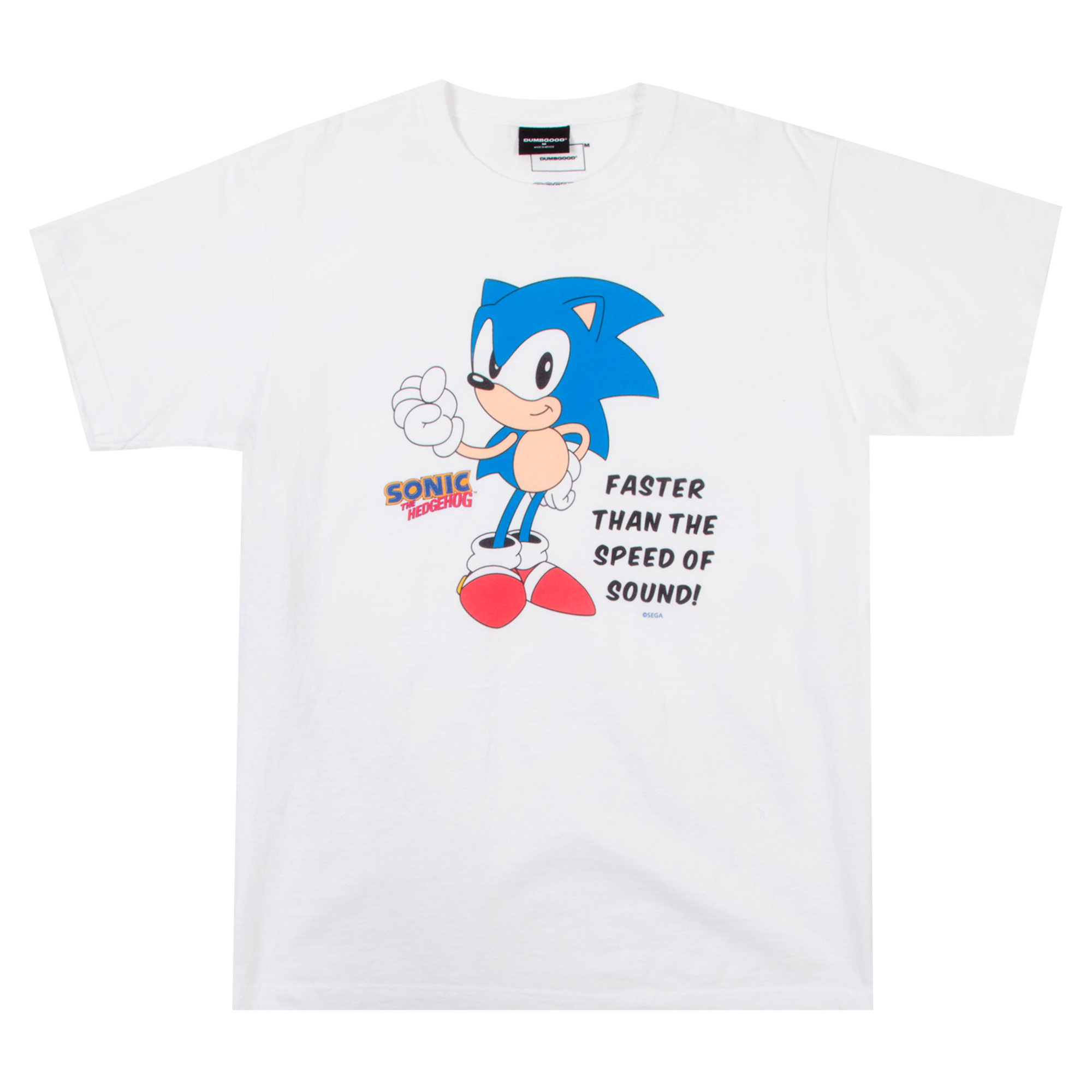 Faster White Tee