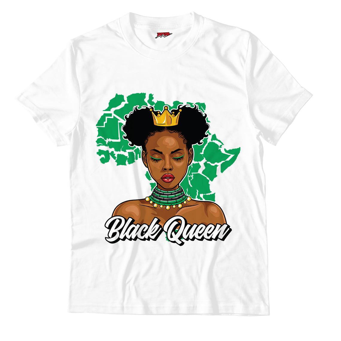 Black Queen Unisex Tshirt Match Aj13 “Lucky Green”