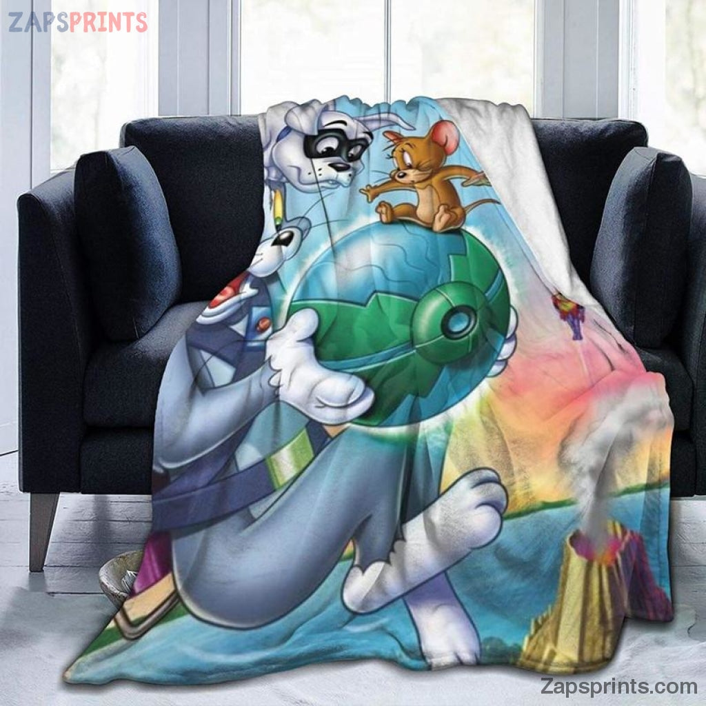 Tom And Jerry Spy Quest Blanket