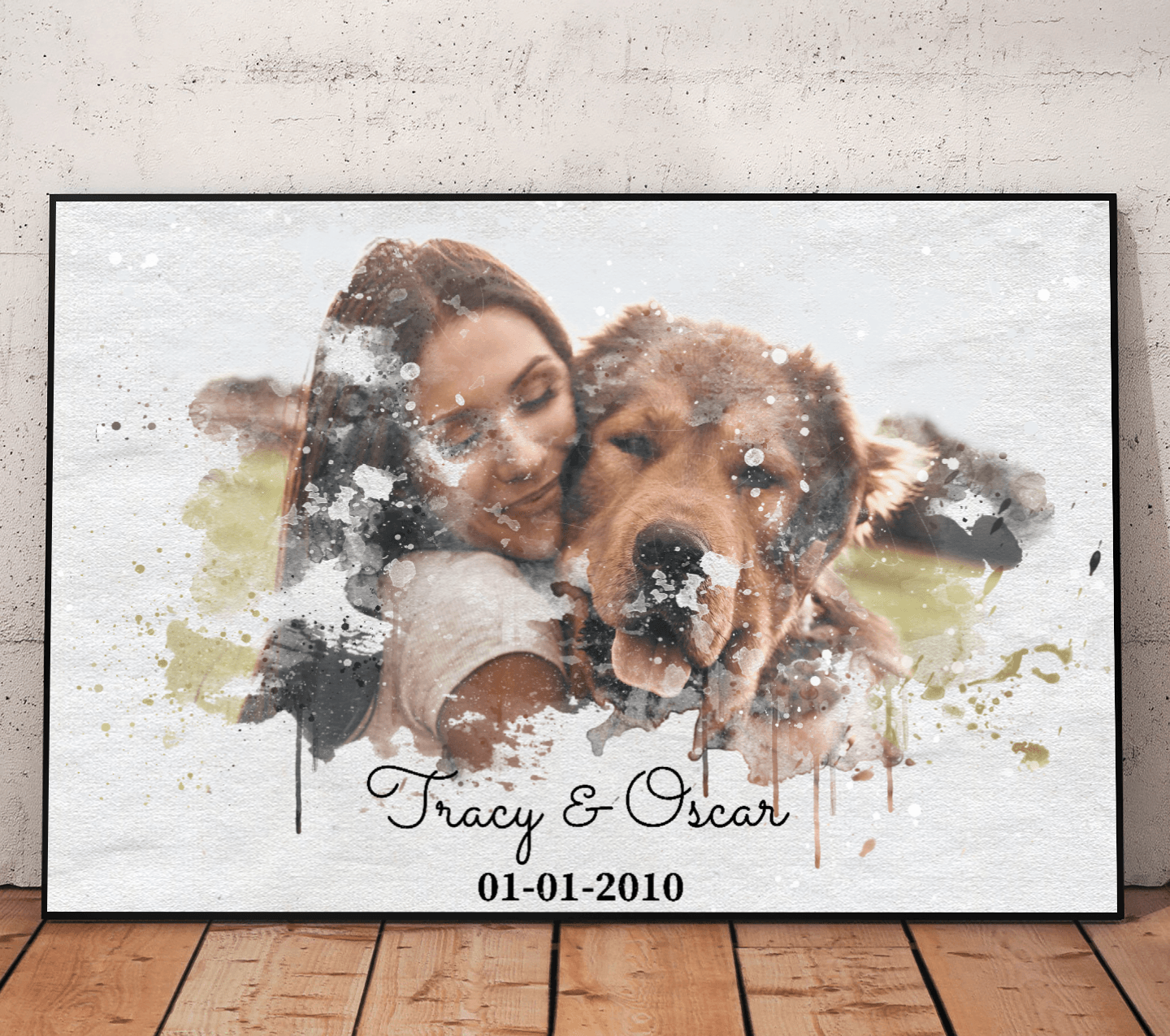 Animal Canvas Wall Art -Dog Lover – Dog Canvas