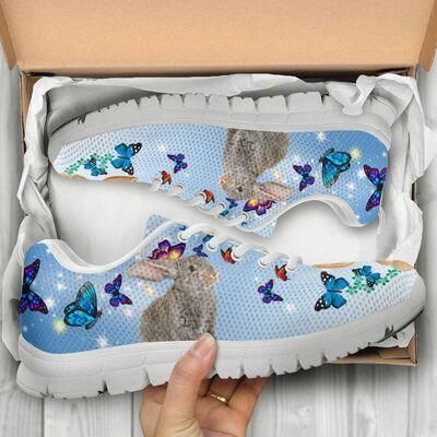 Rabbit Butterflies Sneakers Shoes