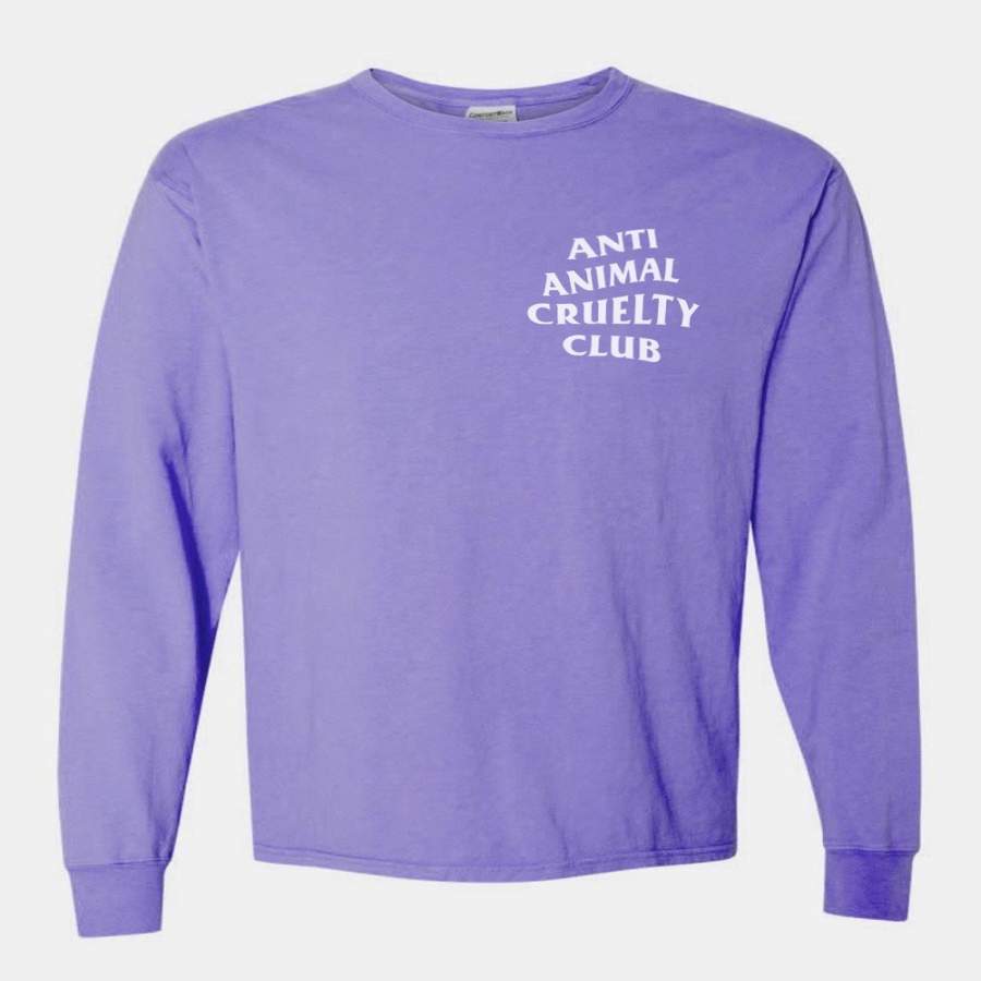 Women’s | Anti Animal Cruelty Club | Comfort Long Sleeve