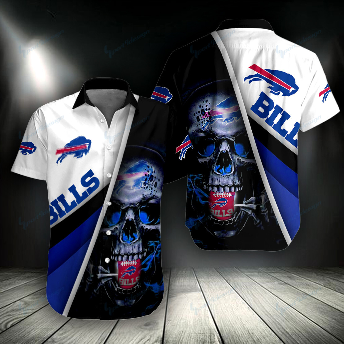 Buffalo Bills Button Shirt Bg919