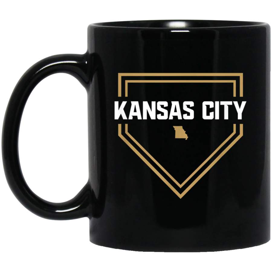 Vintage Kansas City Baseball Missouri Home State Mug