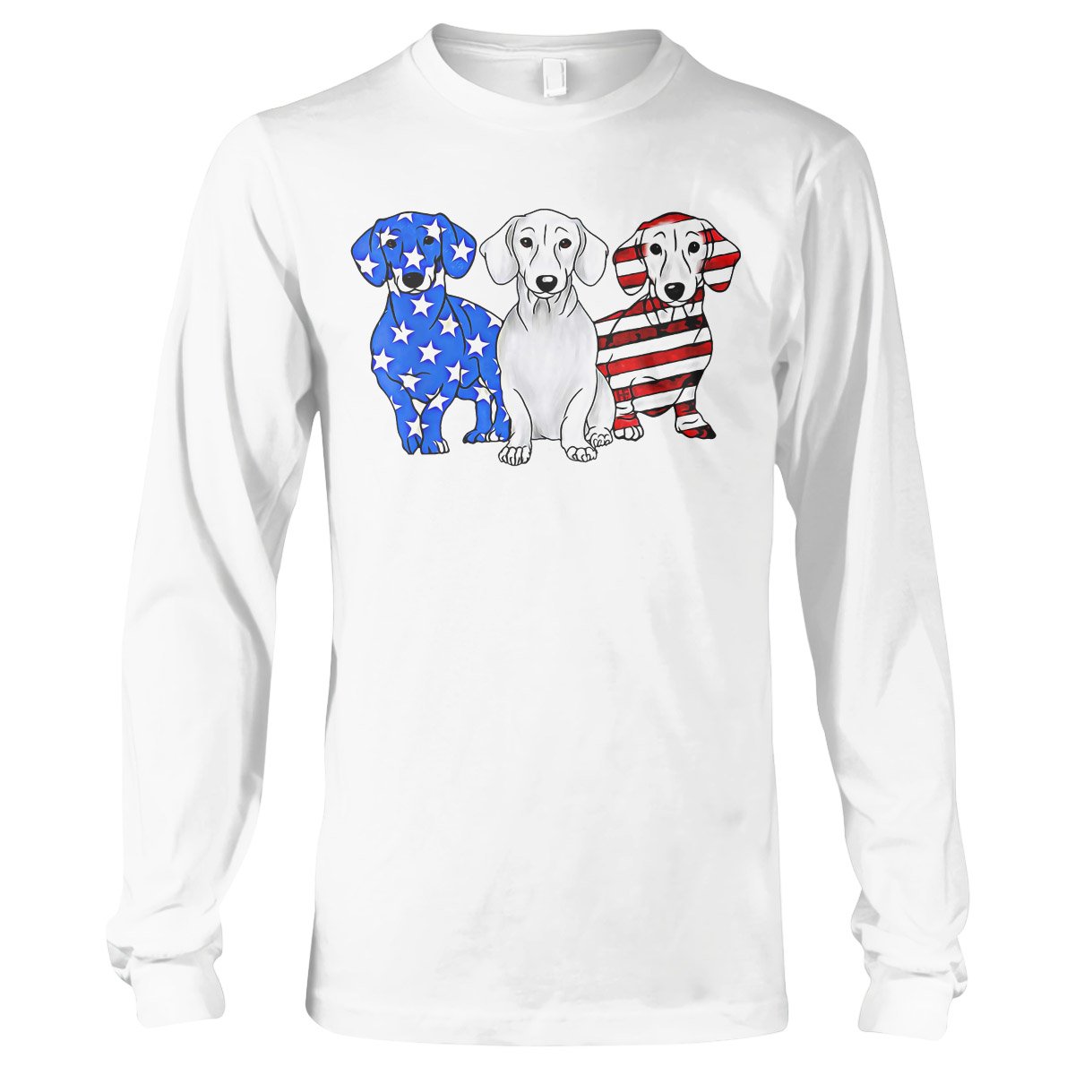 Dachshund Lovers Shirt 06 Ez01 1009 Long Sleeve T-Shirt