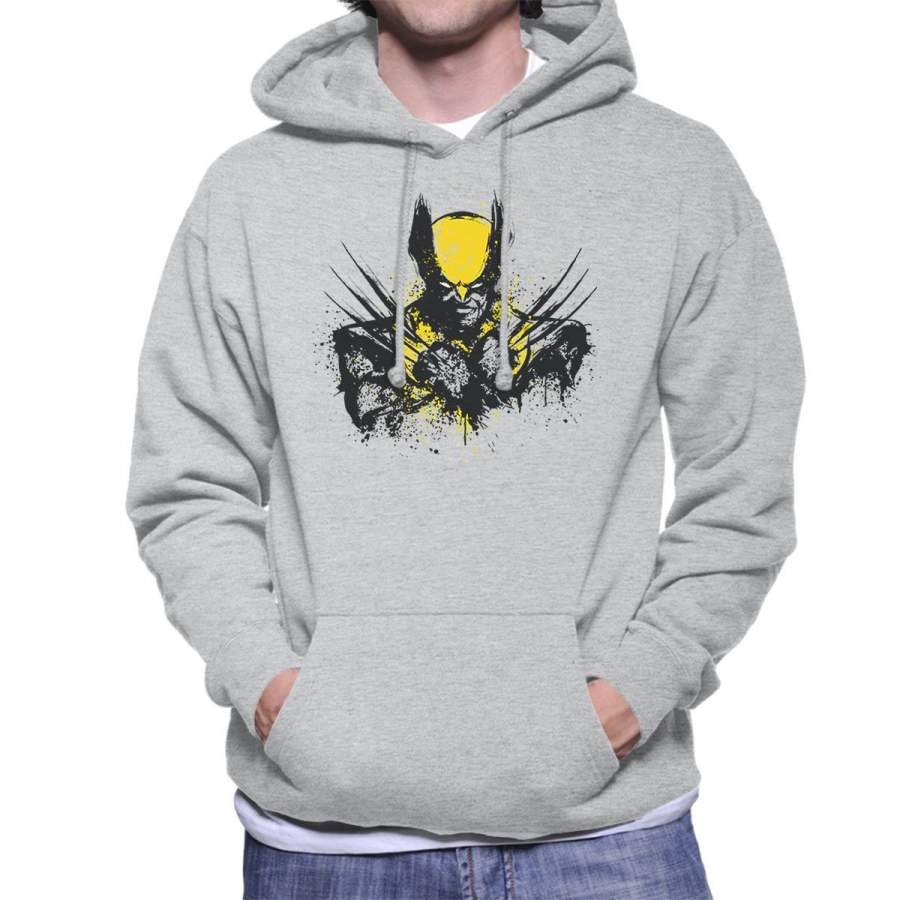 X Men Logan Mutant Rage Men’s Hooded Sweatshirt