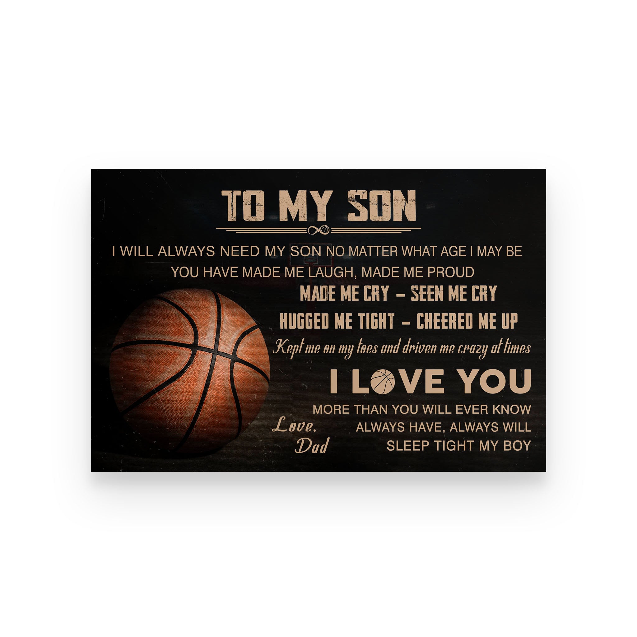 basketball poster dad to son i love you more than you will ever know vs3