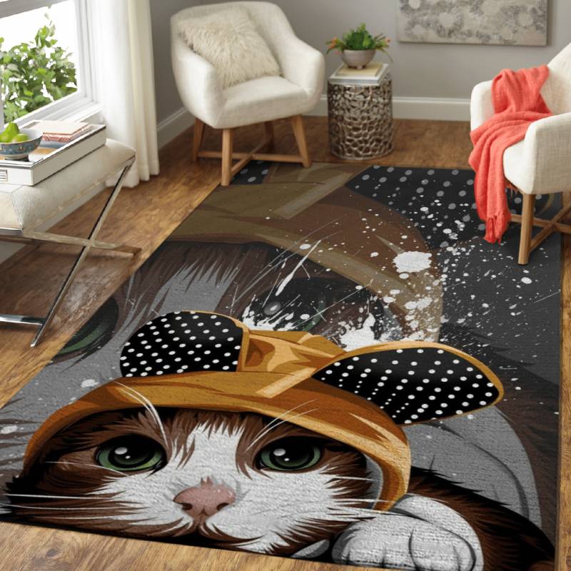 The Cat – Animals Area Rug Carpet