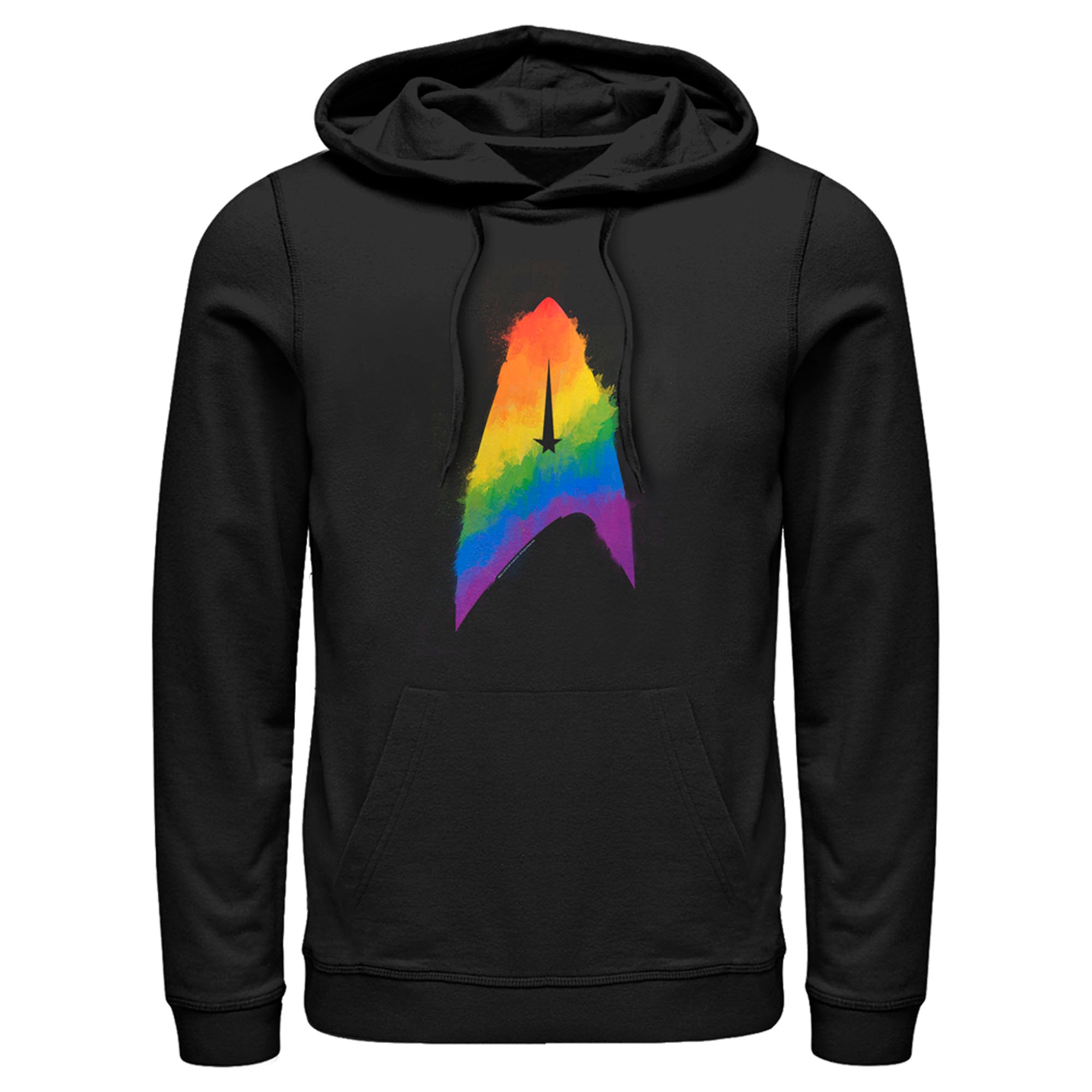 Men’S Star Trek: Discovery Pride Delta Insignia Pull Over Hoodie