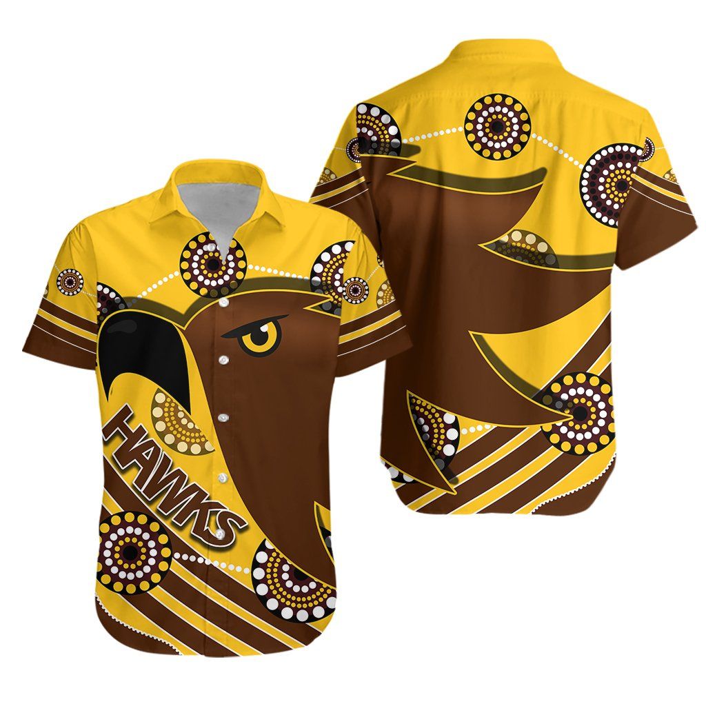 Pride Hawks Hawaii Shirt Hawthorn Indigenous Ha59042