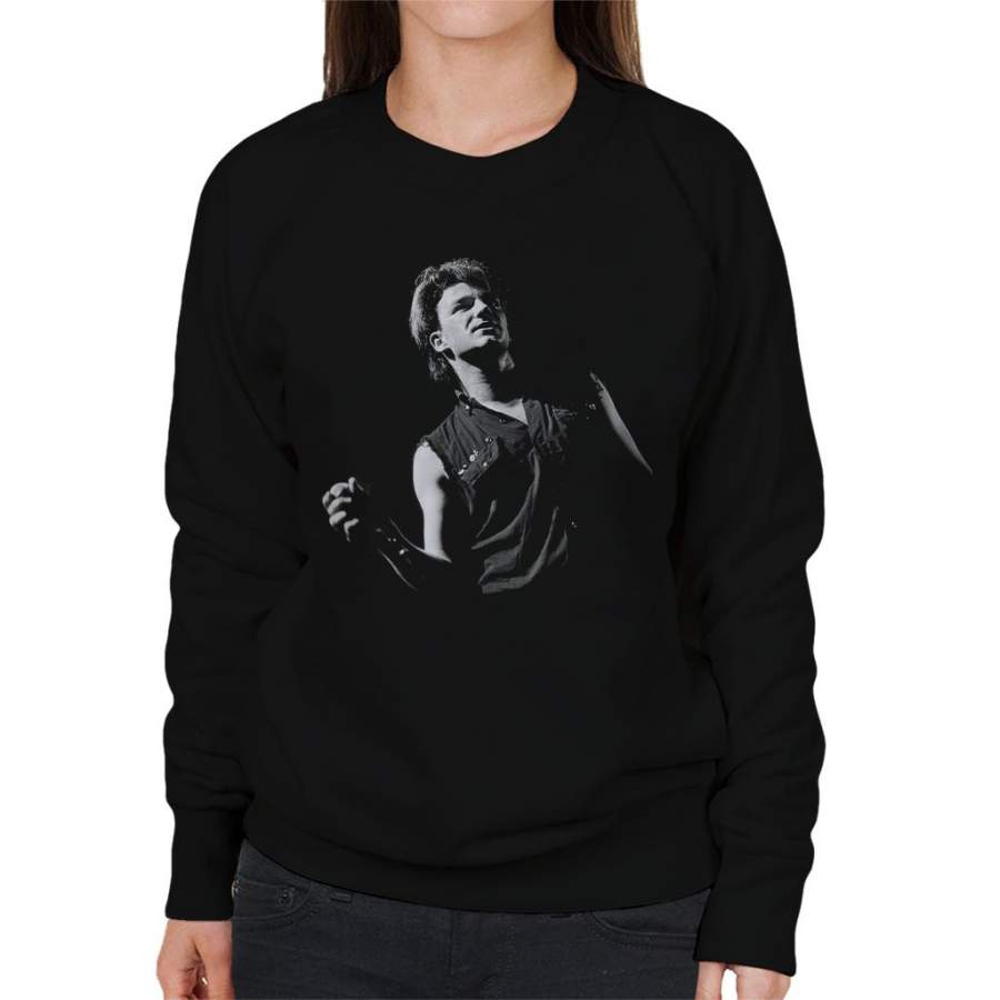 Bono Of U2 War Tour UK 1983 Women’s Sweatshirt