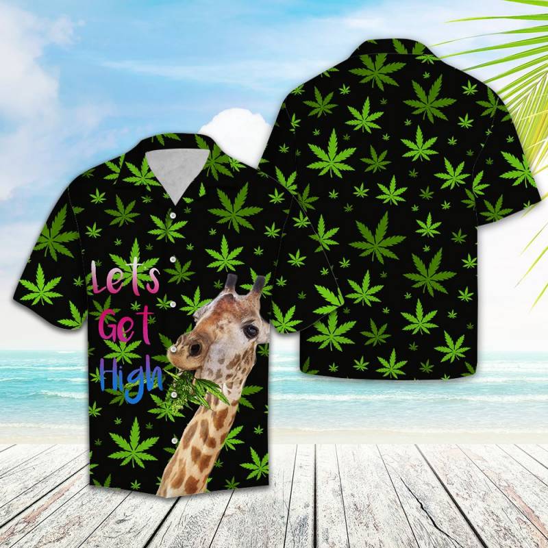 Get High Giraffe Hawaii Shirt Ha31334