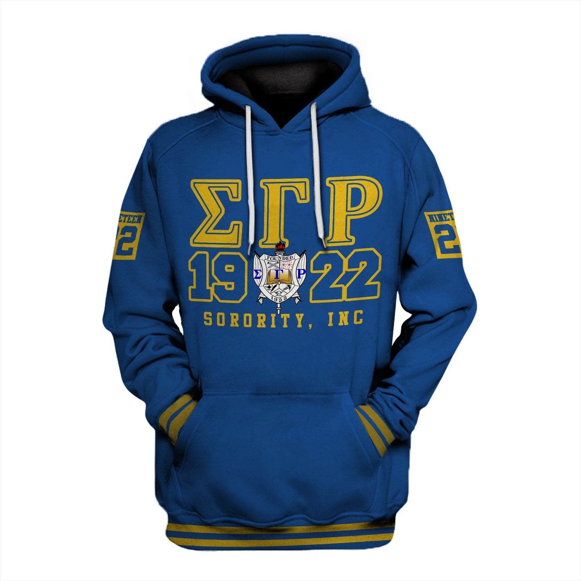 Sorority Hoodie – Lux Sigma Gamma Rho Mini Poodle Hoodie