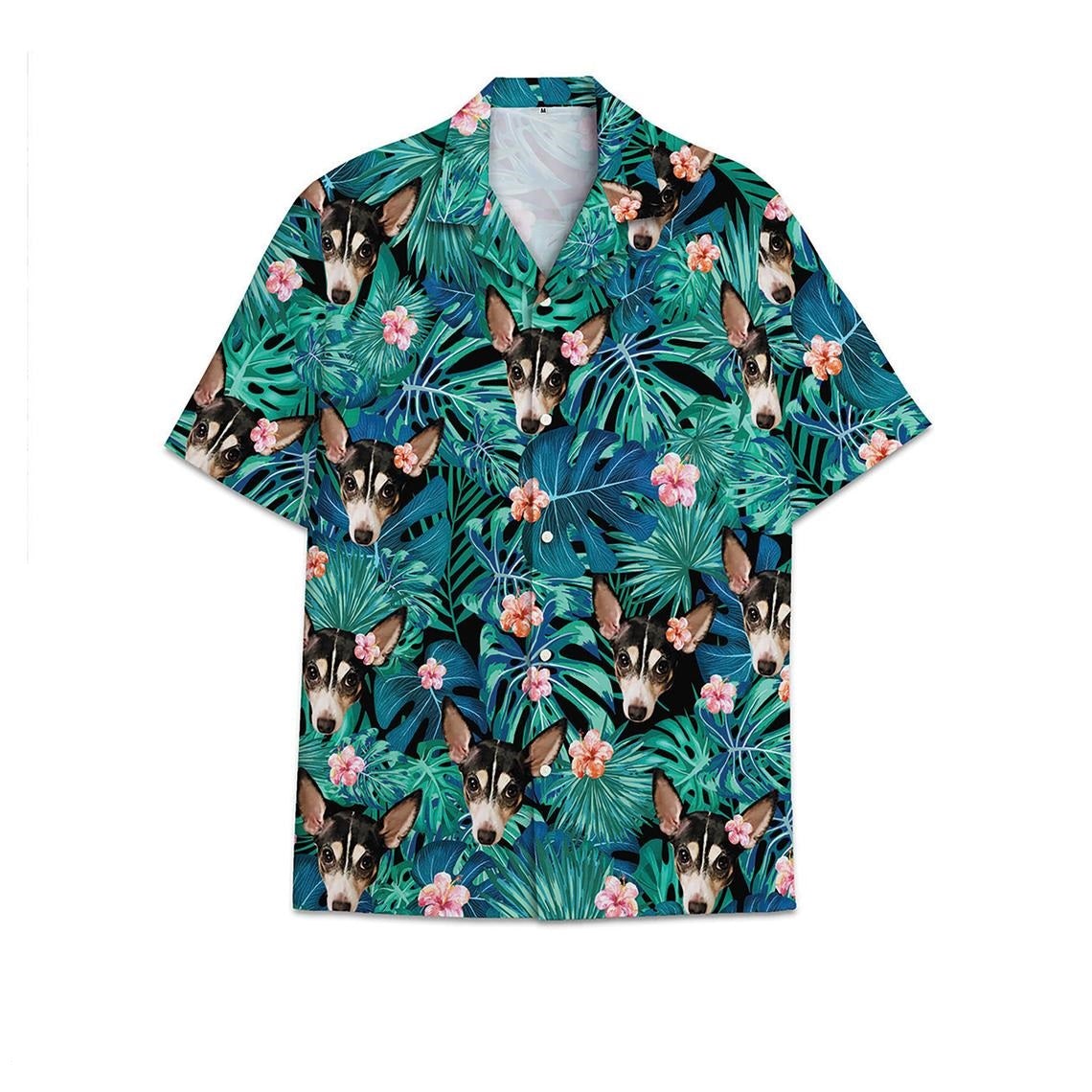 Aloha Hawaii Shirt Pet Combination Print Made In Summer Beach Shirts 28 Ha34771