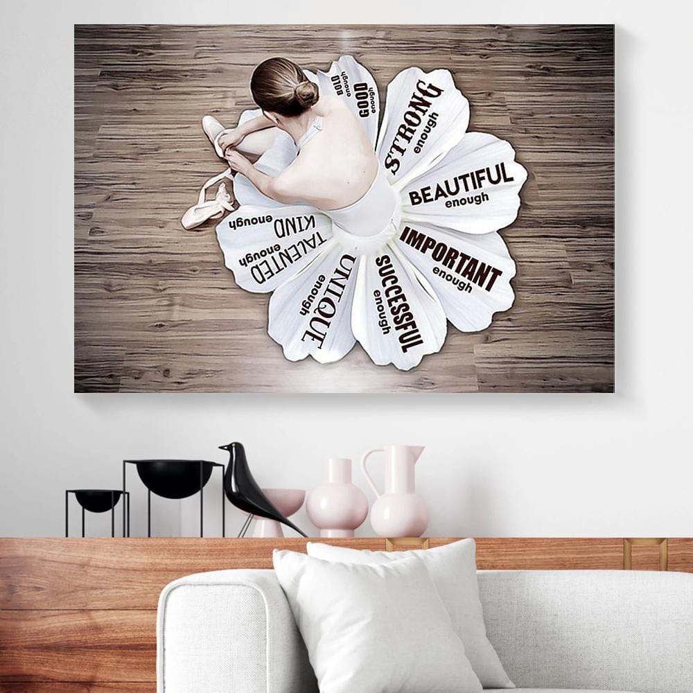 Canvas Wall Art Ballet Enough Horizontal Canvas Wall Art Alluring Canvas Home Decoration