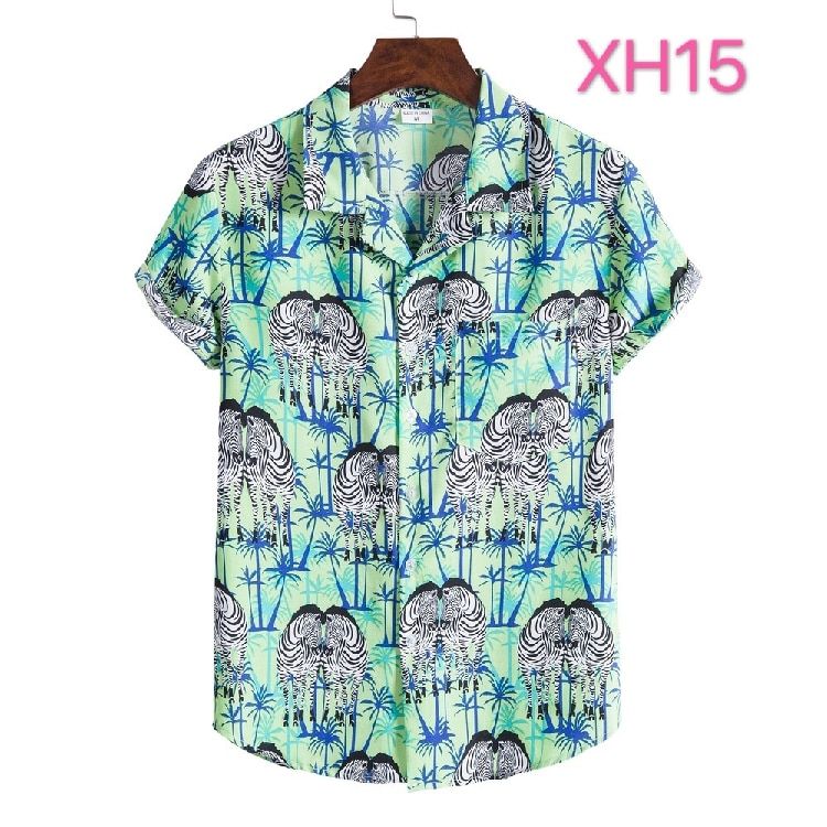 Zebra Coconut Tree Blue Amazing Design Unisex Hawaii Shirt For Men And Women Ha78590