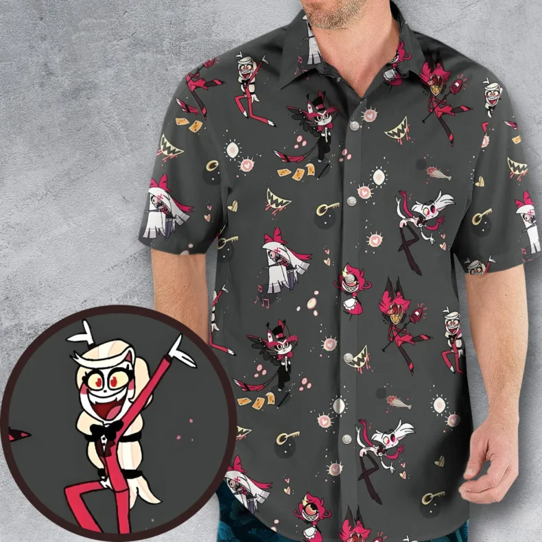 Helluva Hazbin Hawaiian Shirt
