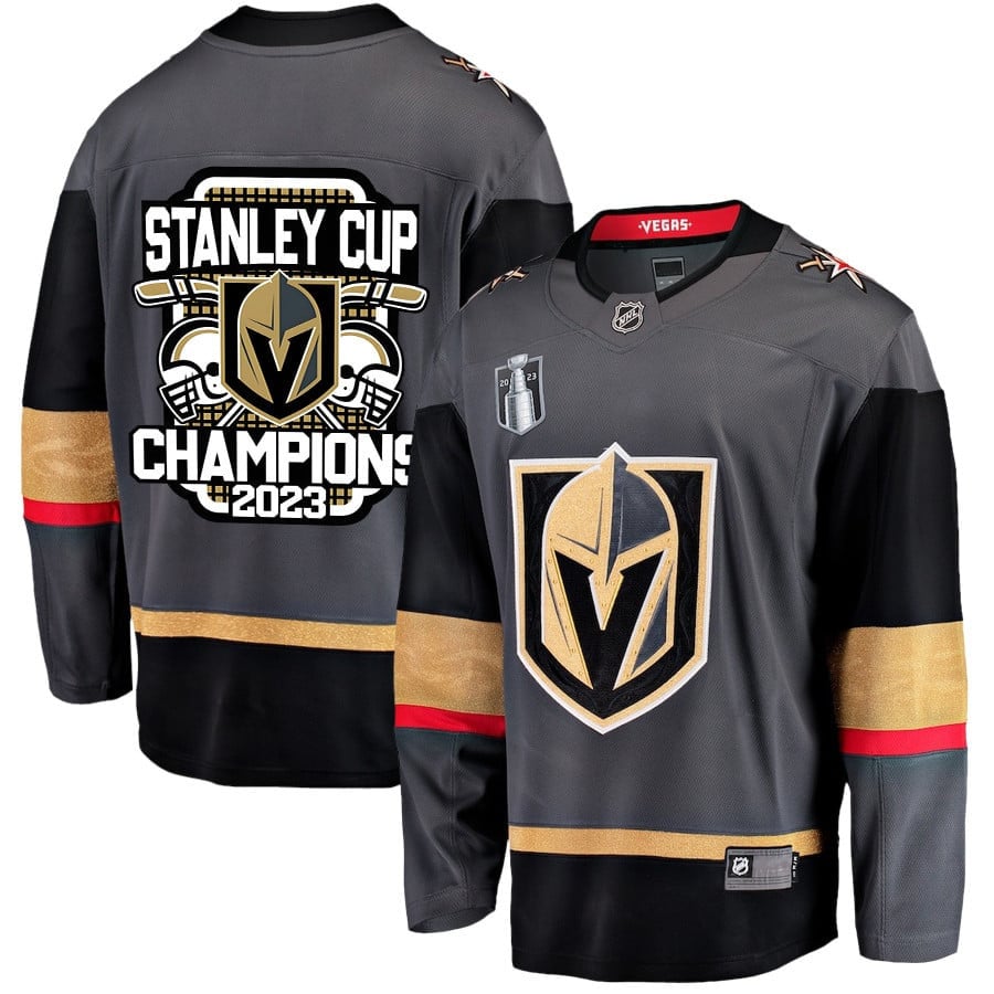 Vegas Golden Knights Crowned Champions 2023 Stanley Cup Men Jersey – Black