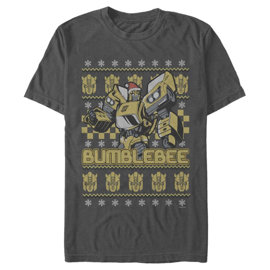 Transformers Men’s Bumblebee Ugly Xmas  T-Shirt