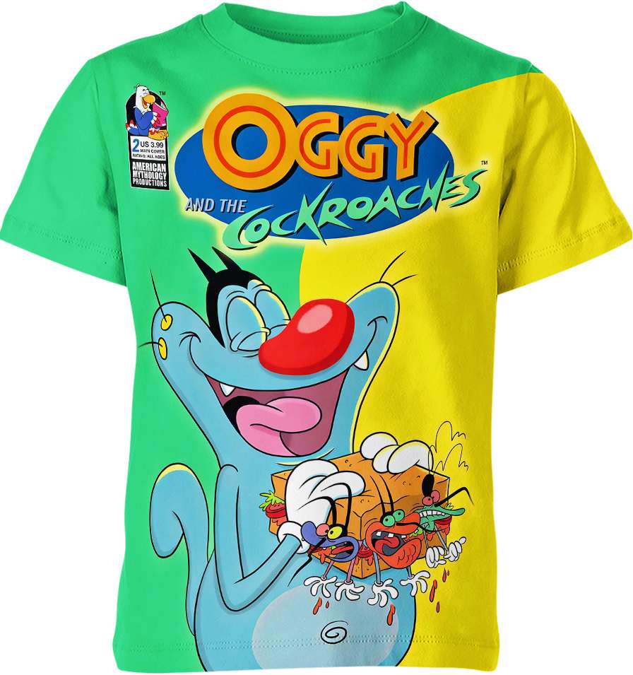 Oggy And The Cockroaches Shirt