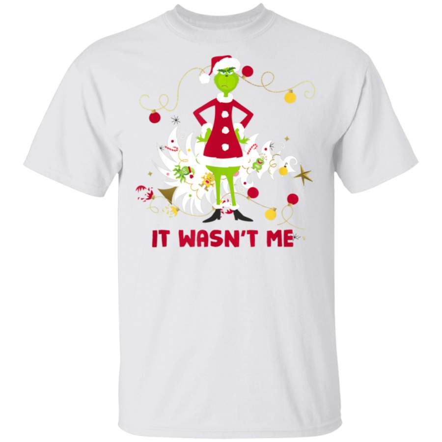 DrSeuss The Grinch It Wasnt Me TShirt