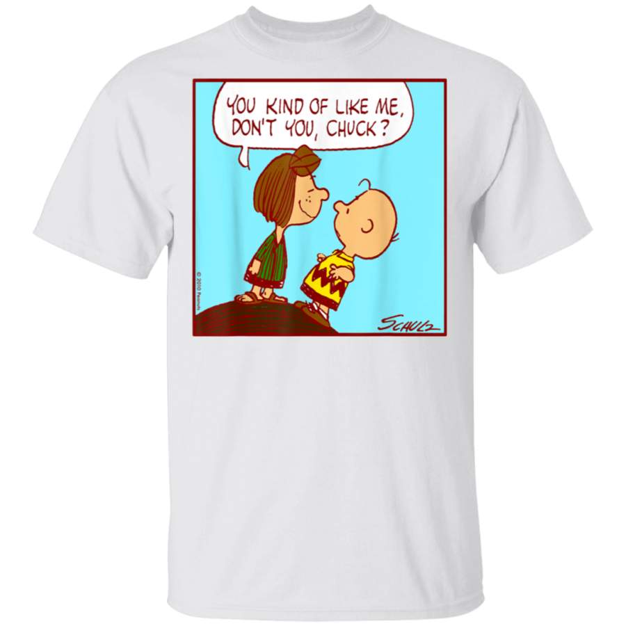 Peanuts Peppermint Patty and Charlie Brown Kind of Like Me T-Shirt