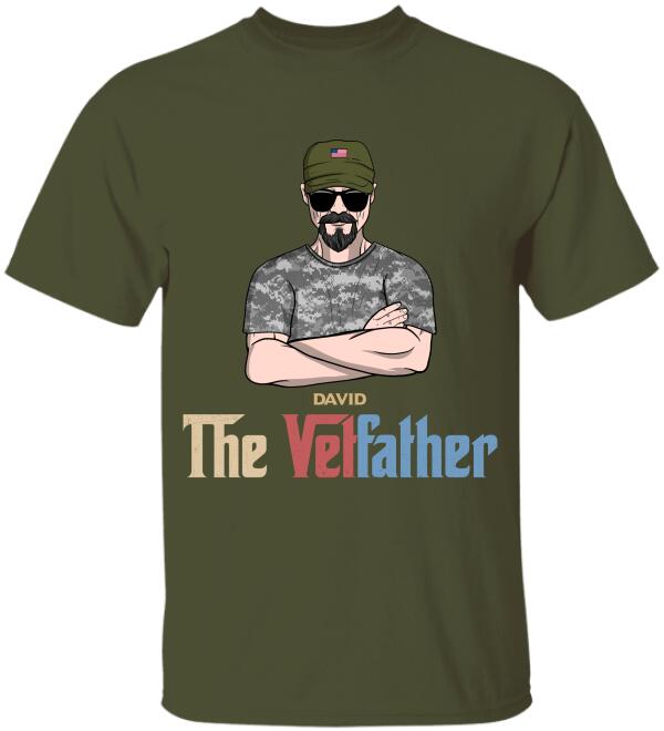 Veteran The Vetfather – Personalized Shirts