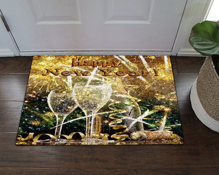 Happy New Year NT14100123D Doormat