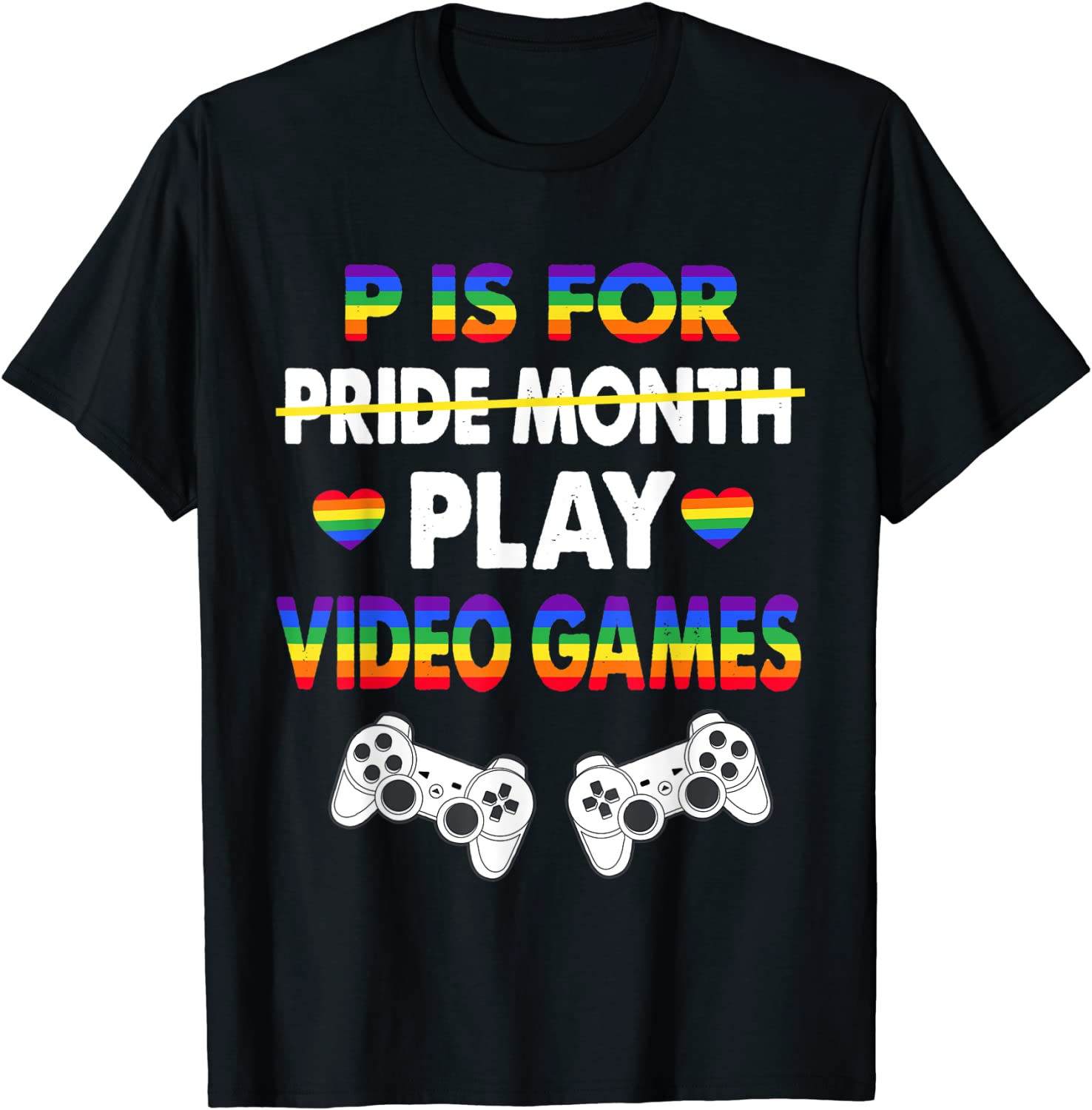 Pride Shirt For Gamer, Pride Month Lgbt Pride Gay Game T Shirt