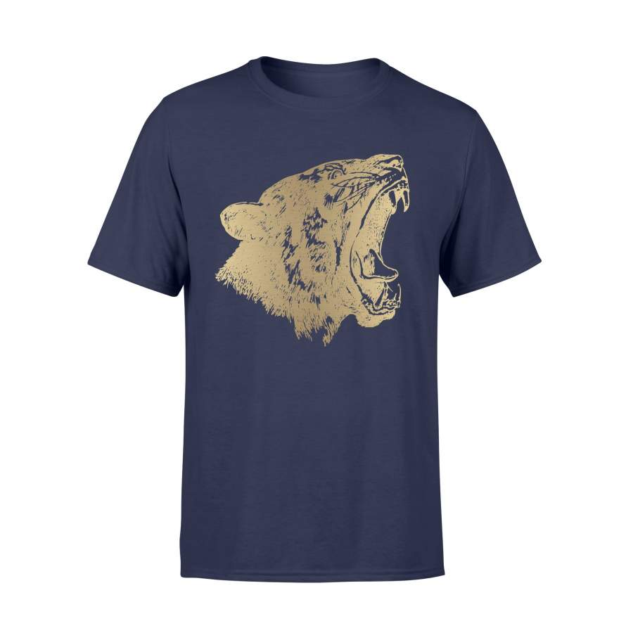 Awesome Roaring Gold Tiger Big Cat T-Shirt