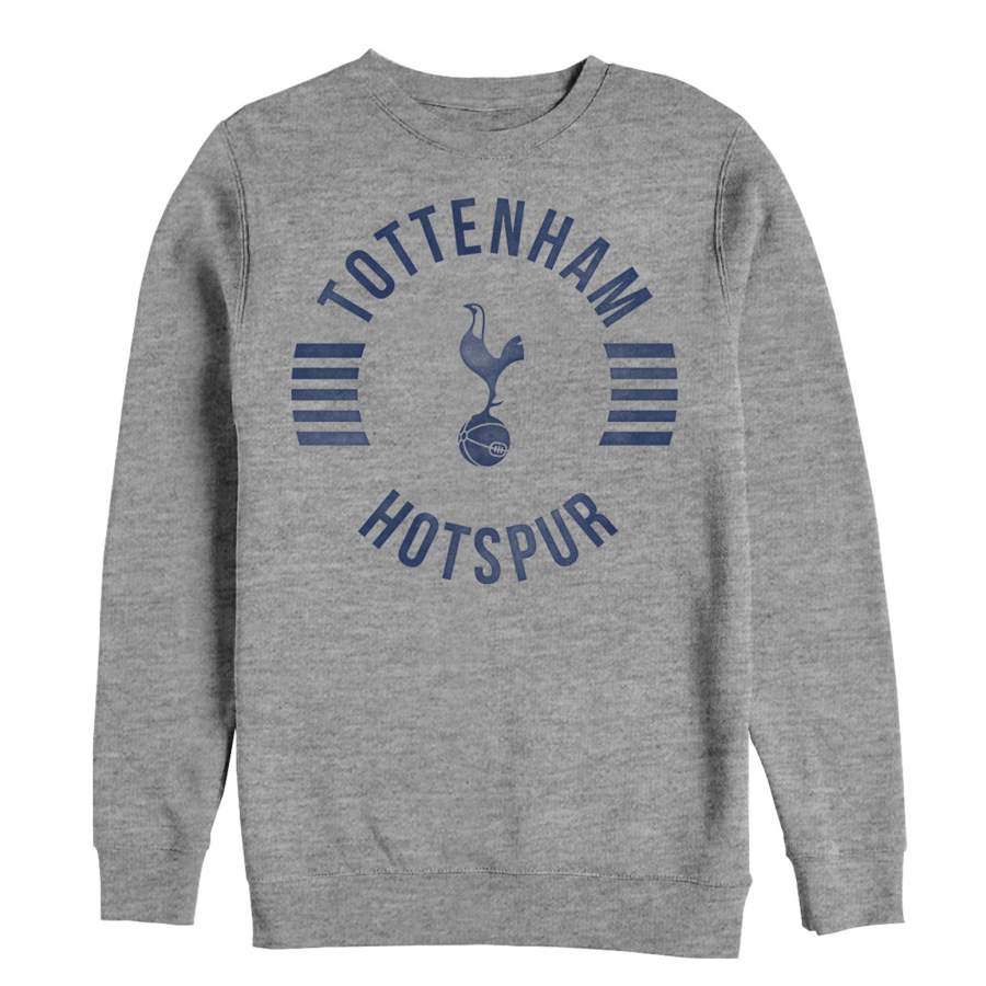 Tottenham Hotspur Football Club Men’s Team Striped Logo Sweatshirt