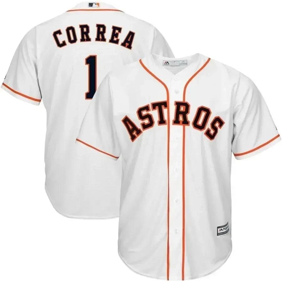 Carlos Correa Houston Astros Official Cool Base Player Jersey – White