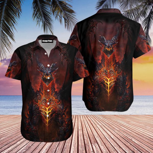 Volcanic Dragon Hawaii Shirt For Men Women Ha96708