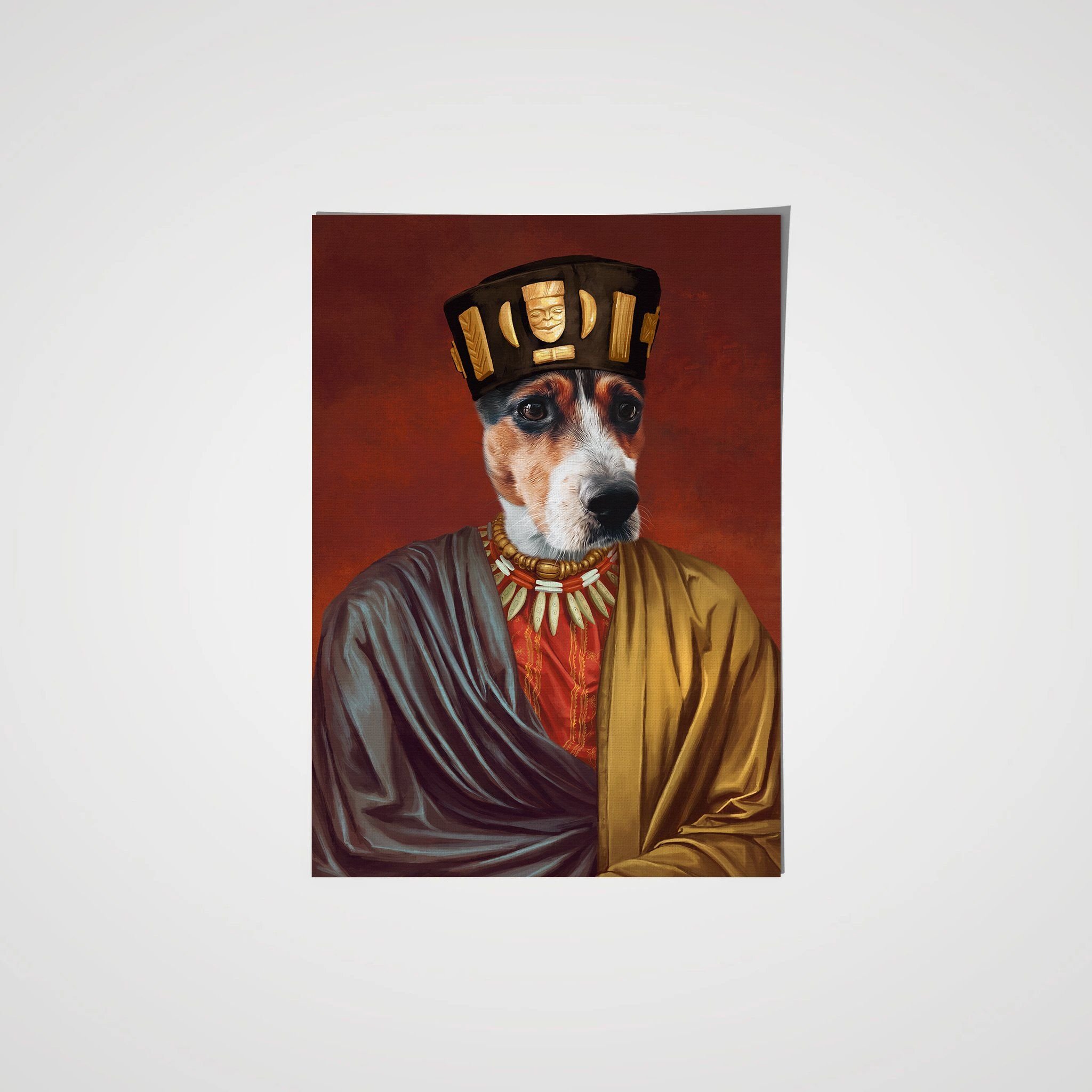 The African King Custom Pet poster canvas