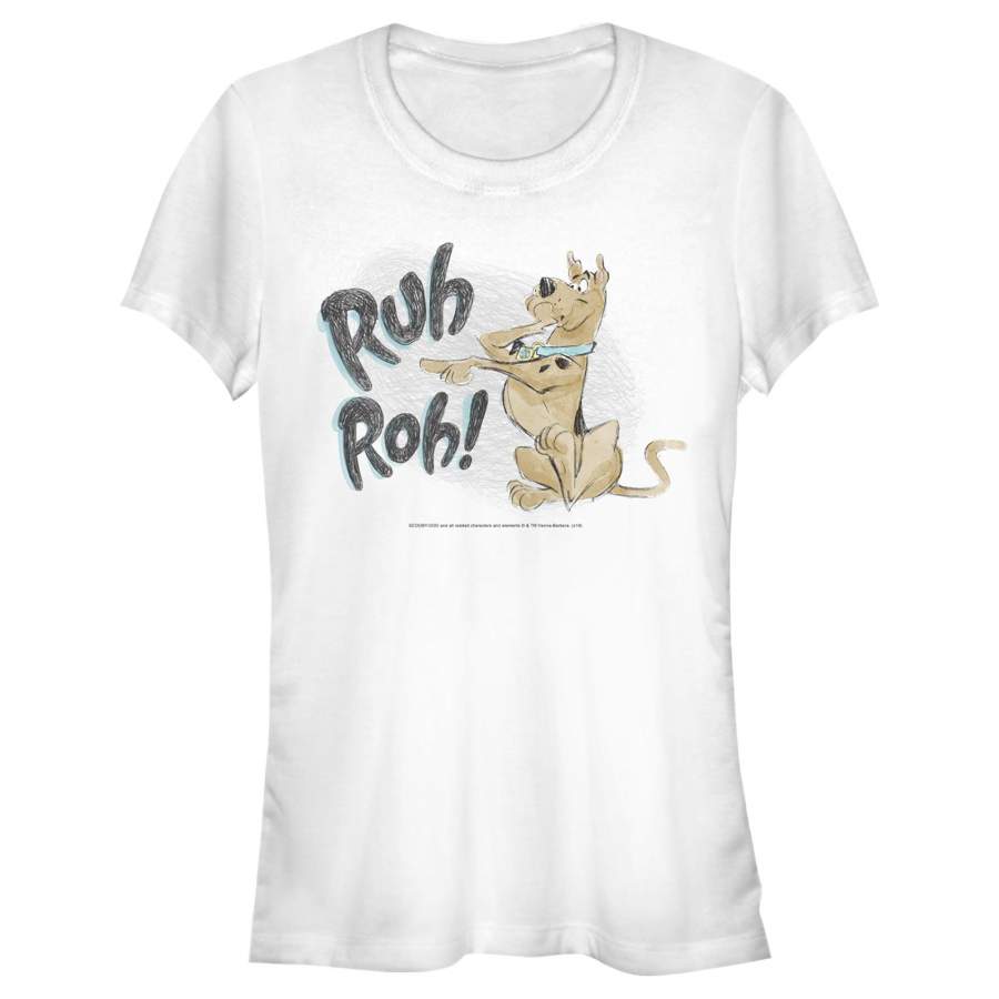 Scooby Doo Junior’s Ruh Roh Pointing  T Shirt