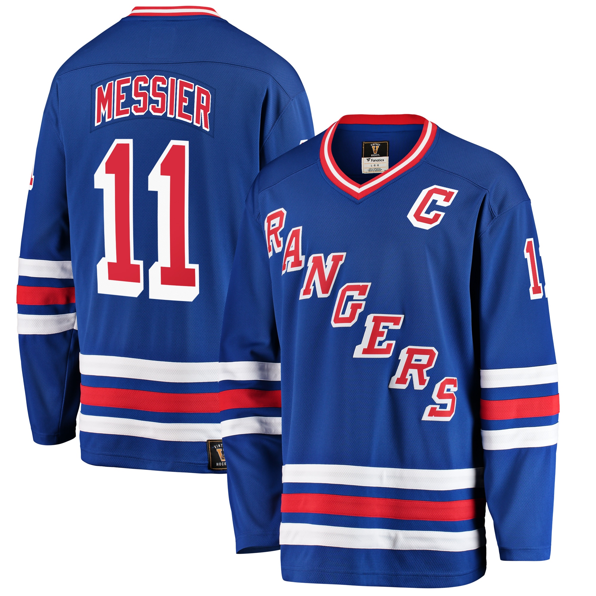 Men's New York Rangers Mark Messier Blue Premier Breakaway Retired Player Jersey